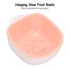 Premium Polymer Slow Feeder Bowl Hanging Pet Water Bowl Durable Hanging Dog Bowl  Daily Drinking