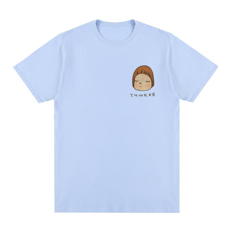 

Yoshitomo Nara Thinker Vintage tshirt Fashion Casual Cotton Unisex T shirt New TEE TSHIRT Women s tops 3XL