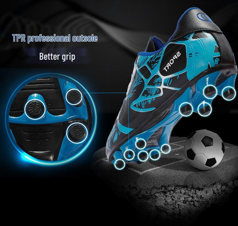 Kids' Low-Top Soccer Cleats for Spring & Fall – Long & Short Studs, Youth Training & Competition