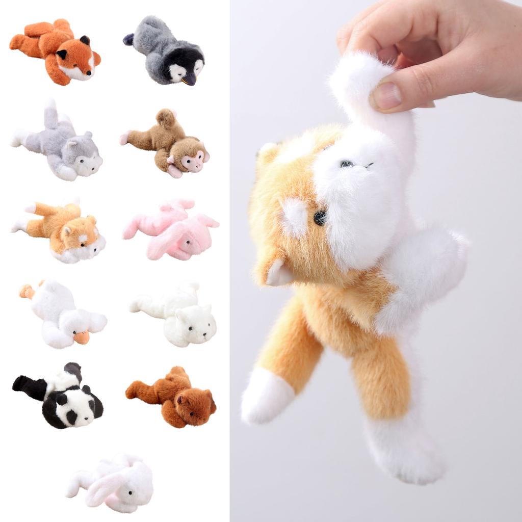 Cute Small Plush Doll, -sized,1pc,A Plush Simulated Animal Lying The Hand Of Your Hand, A Gift For Children,7.87inch
