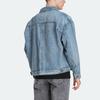 Levis Vintage Wash Denim Jacket With Turn-Down Collar Men jackets Blue 85242-0006