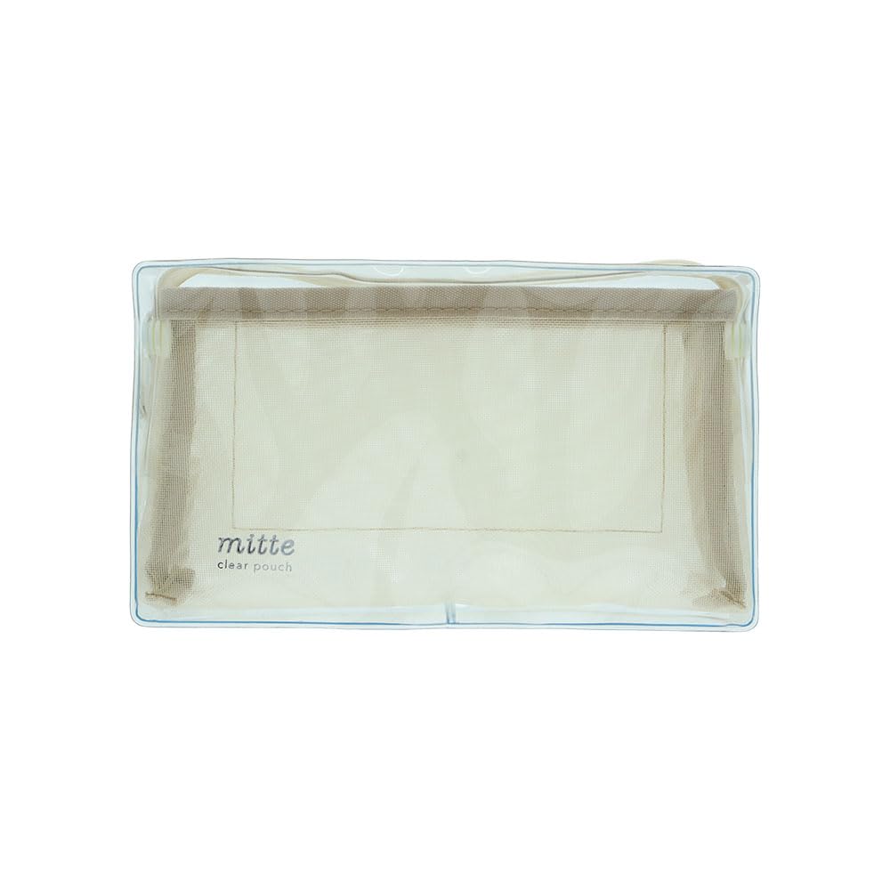 

Stationery Clear S2339234 Sun-Star Multi-functional Pouch, Mesh, Mitte, Off-White,