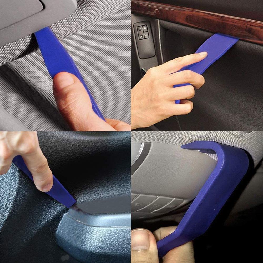 8PCS Universal Door Panel Removal Tool Interior Clip Fastener Remover Car Stereo Removal