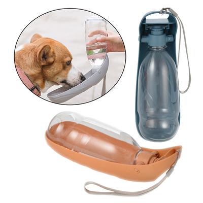 550ml Foldable Dog Water Bottle For Small Medium Big Dogs Portable Outdoor Hiking Puppy Cats Water Bowls French Bulldog Supplies