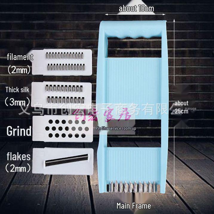 Multifunctional Vegetable and Potato Slicer: Kitchen Grater and Shredder for Home Use