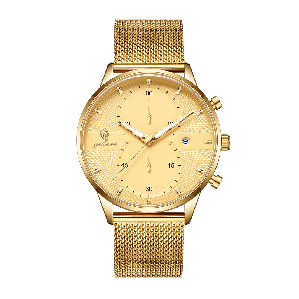 Gohuos 8823 Custom Luxury Fashion Mens Wristwatch Waterproof Original Quartz Wrist Watch for Men Reloj Para Hombre Montre Homme