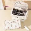M-1Pc Quilted Travel Case Hangable Storage Bag with Hanging Hook for Airwrap Cotton Hair Tools Portable Organizer Bag