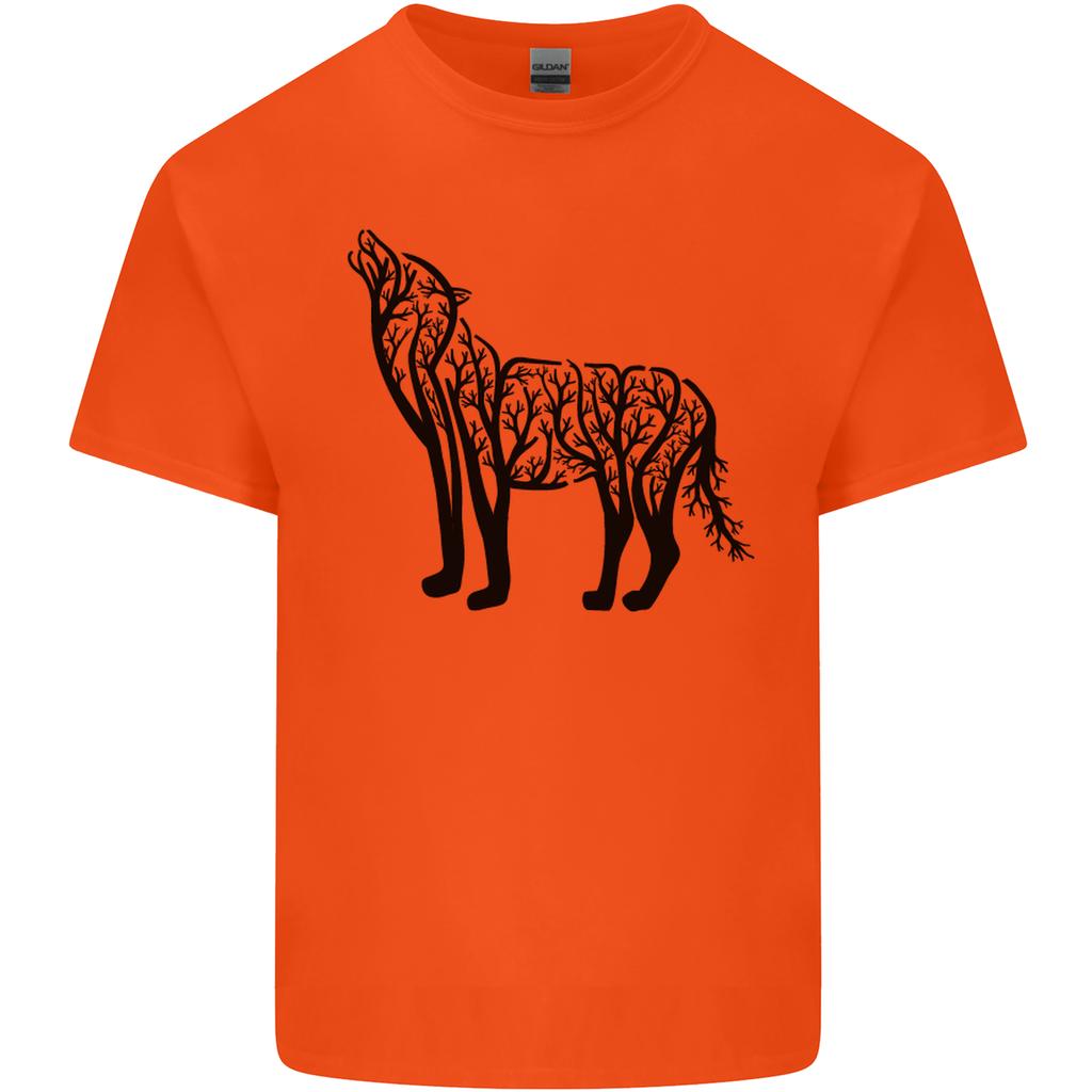 Wolf Tree Animal Ecology Unisexs Light Cotton TShirt