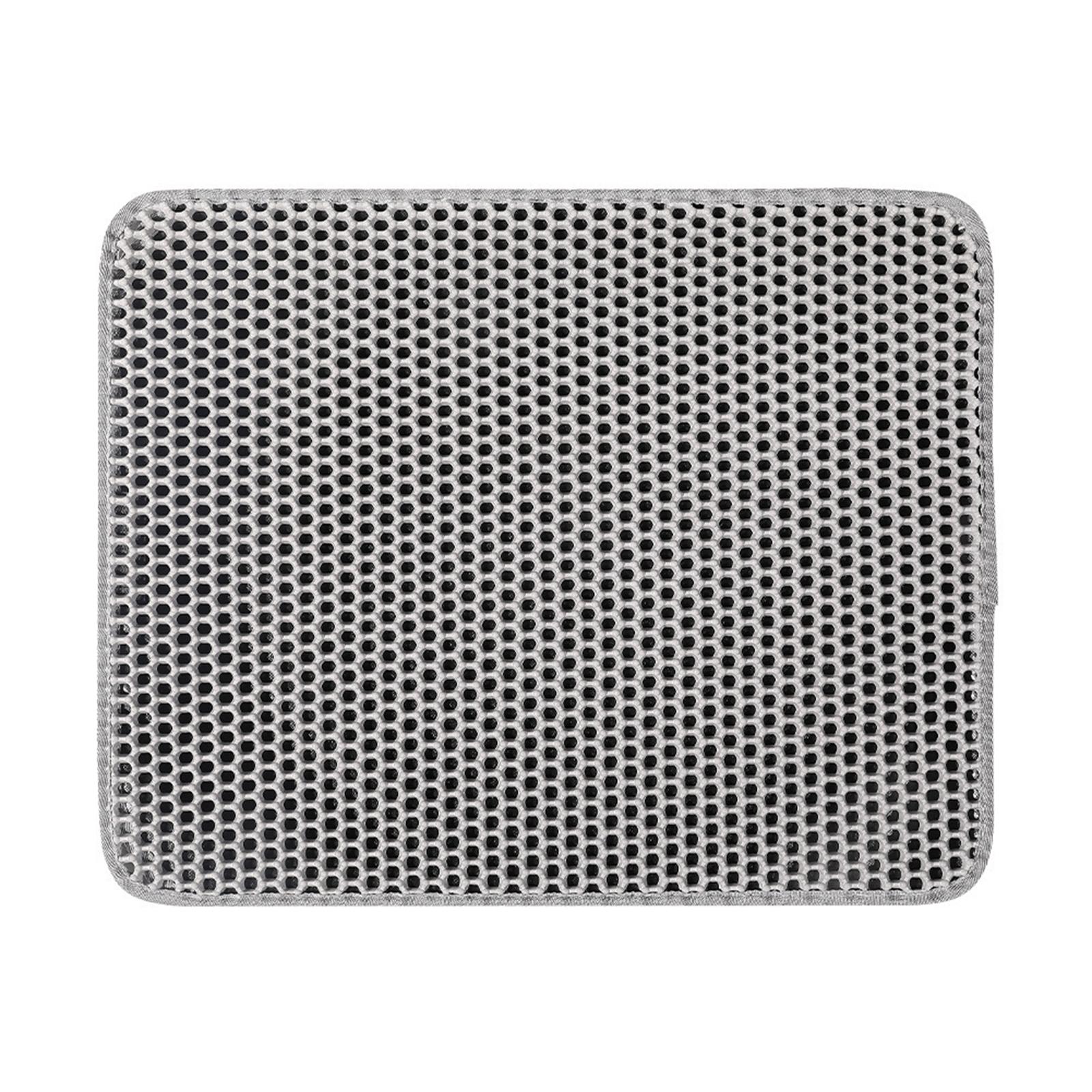 

Водонепроницаемый коврик для кошачьего туалета из ЭВА, коврик-ловушка для кошачьего туалета в помещении, нескользящее дно, меньше отходов S