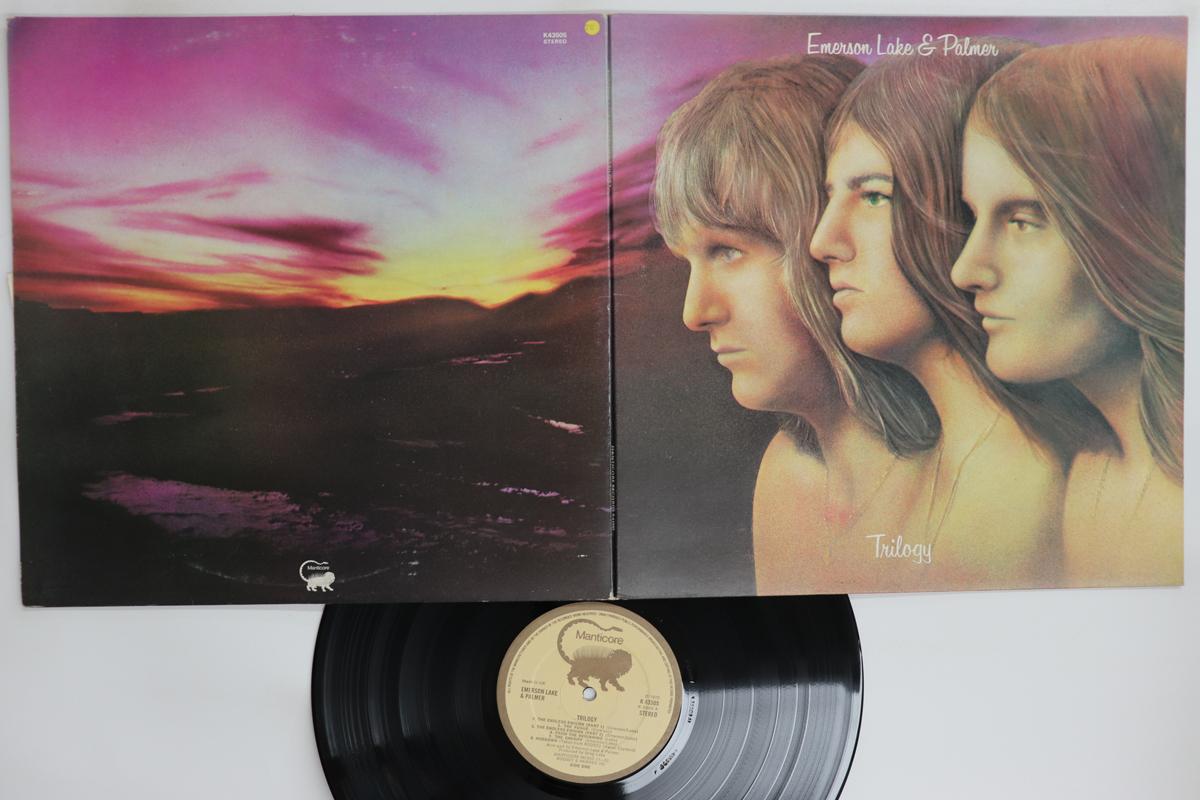 

LP Record EMERSON LAKE PALMER Trilogy K43505 MANTICORE 1973 UK Rock Used