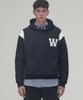 W Varsity Sweat Hoodie_Navy