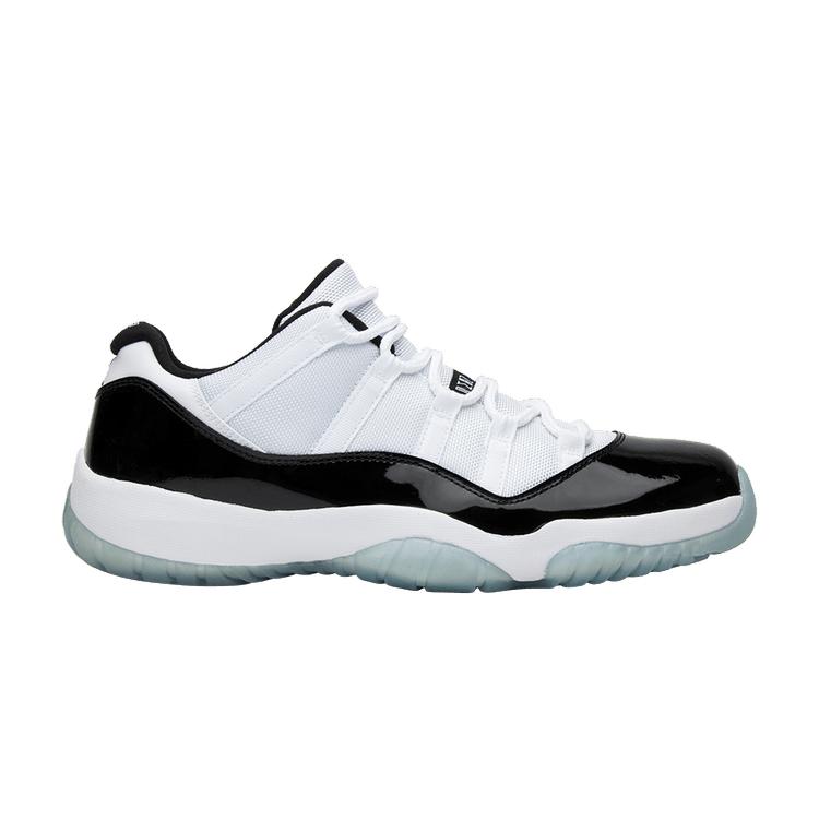 Air Jordan 11 Retro Low Concord Men Sneakers White Black 528895-153
