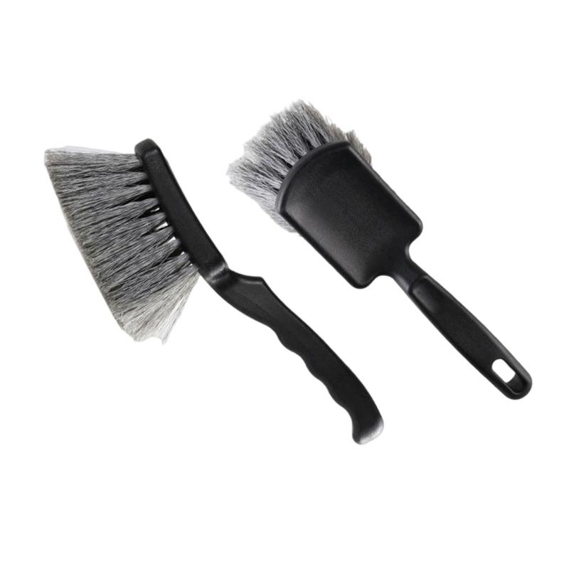 

Heavy Duty Bird Feeders Bath Brush With PVC Bristles Ergonomic Handle Ideal For Animal Water Dishes Tires