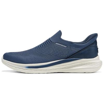 Slade Comode Minimaliste Traspiranti Supporto Rimbalzo Scarpe da Passeggio Basse Sneaker Uomo Blu Navy 211375-NVY