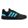 Adidas Neo Courtbeat Blue Synthetic Leather Low top Skateboard Shoes Unisex Black ID9660(Team286-)