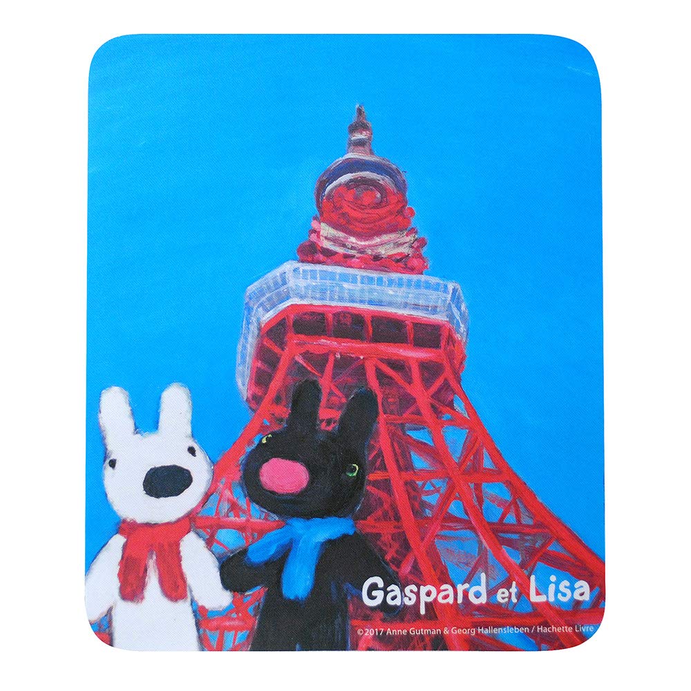 

DearCars Коврик для мыши Гаспар и Лиза Вырезной - (Токийская башня)
