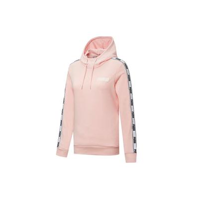 Logo Hooded Sweatshirt Women Sweatshirts Pink 587005-03