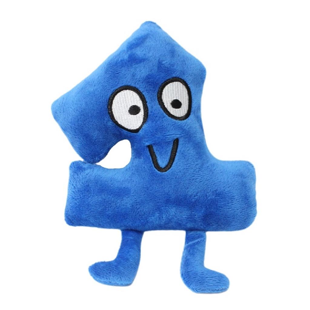 New Arrival Battle for Dream Island Plush Toy Number One Two Four Stuffed Animal Soft Doll Kid Gift