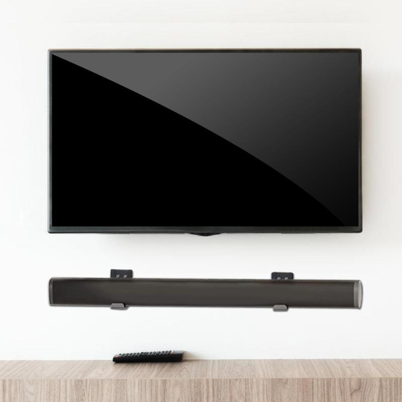 Metal Sliding Track For Home Theater Soundbar Systems Smooth Adjustable Speaker Mounting Bracket