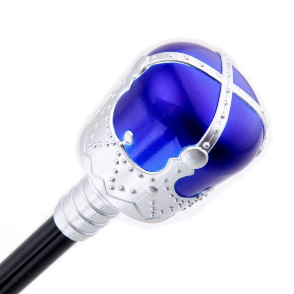 Aufführung Prinzessin Prinz Gehstock Rot/Blau Handstab Langlebig König Königin Zepter Gril