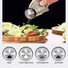 1/7pcs Spice Jar Glass Organizer Rotating Glass Seasoning Sugar Pepper Bottle Frame Salt Shakers Holder Kitchen Storage Rack