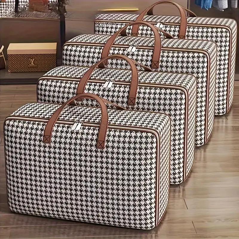Large Capacity Waterproof Storage Bags For Clothes Bedding Home Organizer Moving Luggage Bags Travel Durable Reusable Packing Bags