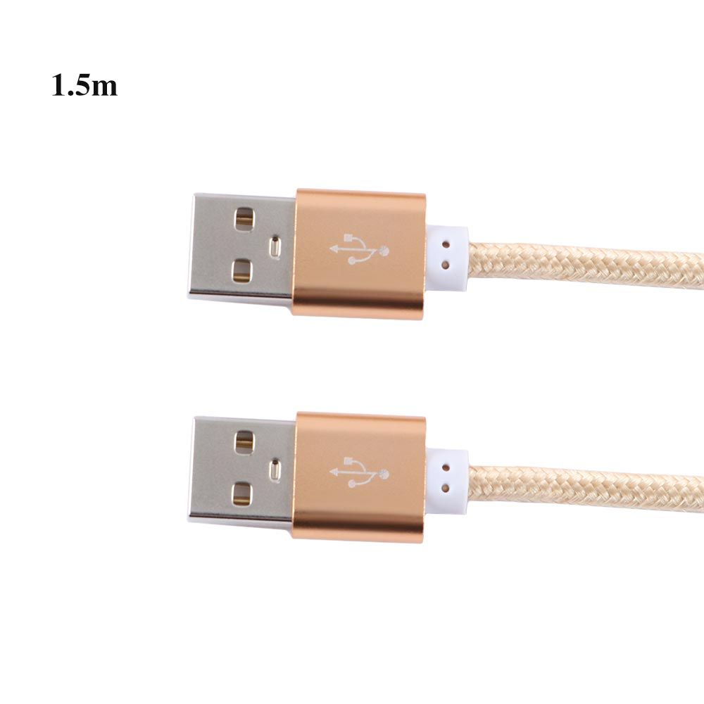 1m/1.5m/2m Portable USB to USB for Radiator Type A USB Extender USB Extension Cable USB Cable Extens Male to Male