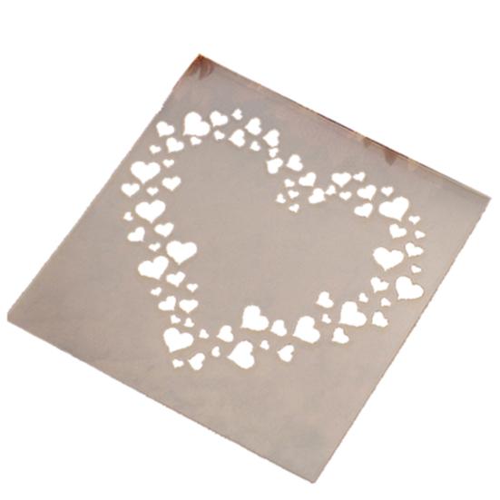 Fashion Painting Template Stencil Scrapbooking Album Cake Coffee DIY Art Decor