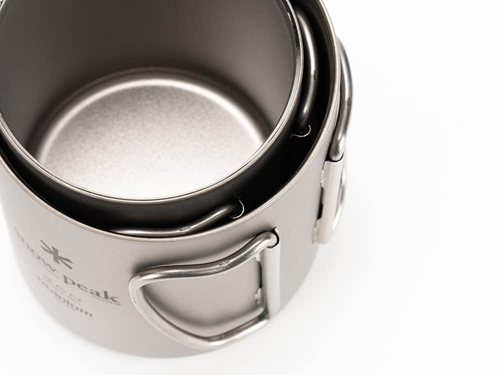 Snow Peak Titanium Double Mug 450 [With Sticker] MG-153