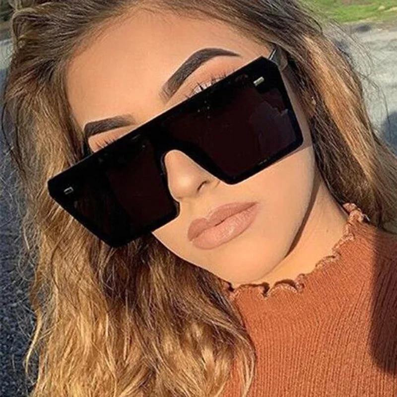Retro Square Sunglasses Women Men Brand Designer Vintage Sun Glasses Female Male Fashion Punk Mirror Rectangle