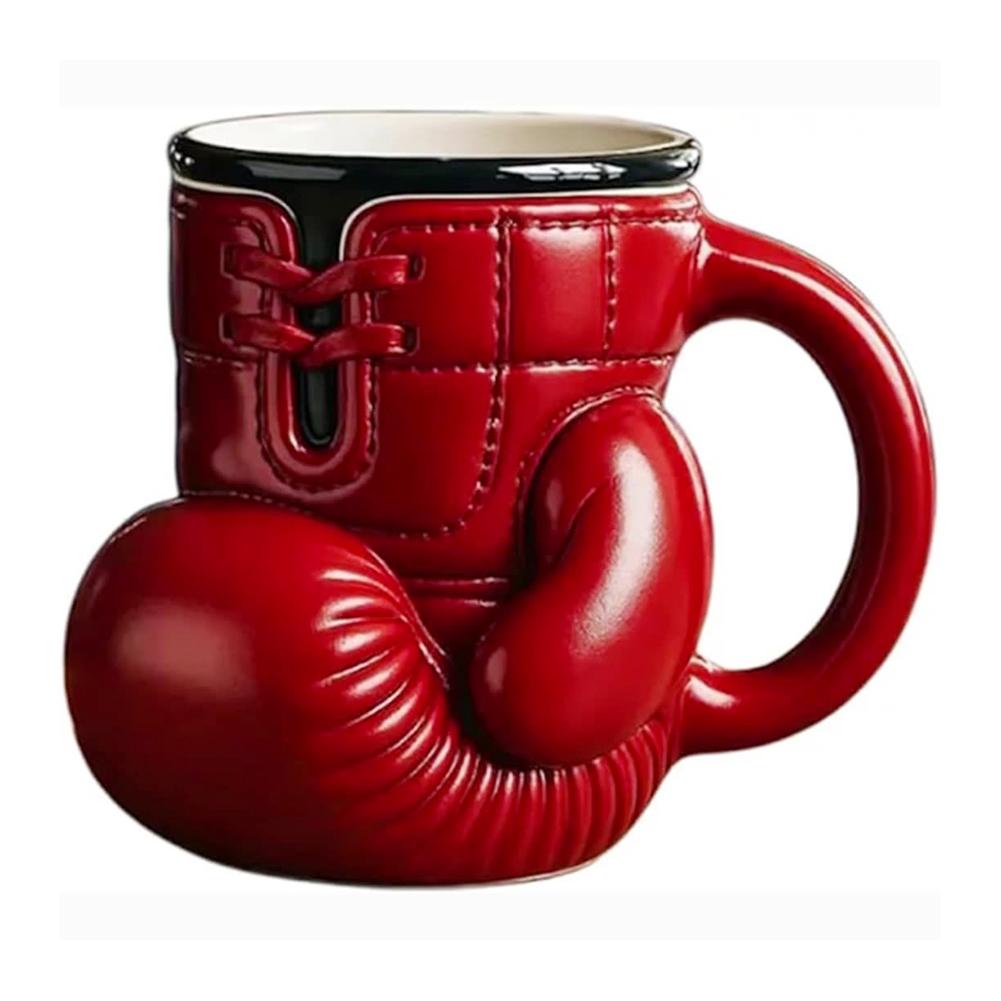 Boxing Glove Mug Sports Themed Mug Novelty Coffee Cup Gifts for Boxing Lovers