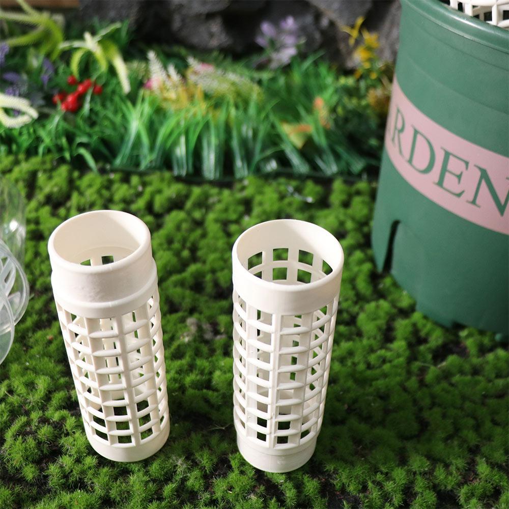6PCS Multi-purpose Plastic Moss Pole Interlocking Sturdy Plants Growth Stand Fixed Bracket Moss Stick Indoor Plants