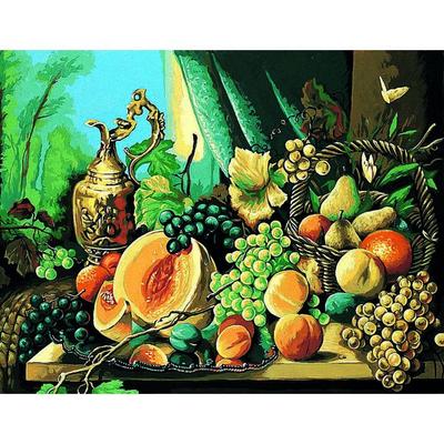 Penelope Antique Canvas Fruit Composition 65x80cm