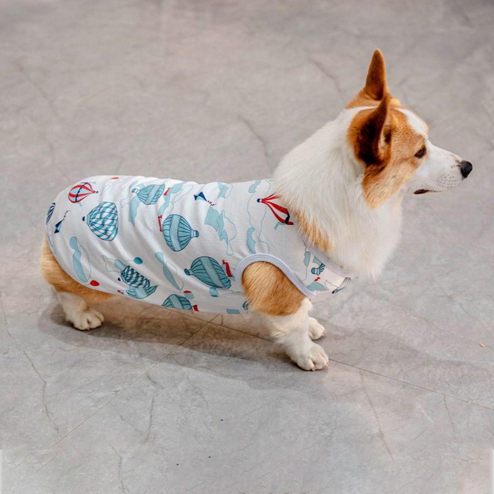 Creative Small Dog T-shirt Cartoon Pet Coat Vest Cat Vest Cute Dog Clothes  Pet Supplies