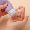4pcs/set 90ml Silicone Travel Dispenser Set Refillable Portable Lotion Container  Shampoo