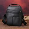 Jednoramienna torba crossbody - męski mały plecak o dużej pojemności ze skóry naturalnej do użytku biznesowego i codziennego