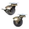 Furniture Top Plate Casters Low Noise Ball Caster Wheel Replacement Furniture Wheel Swivels Plate Ball Casters