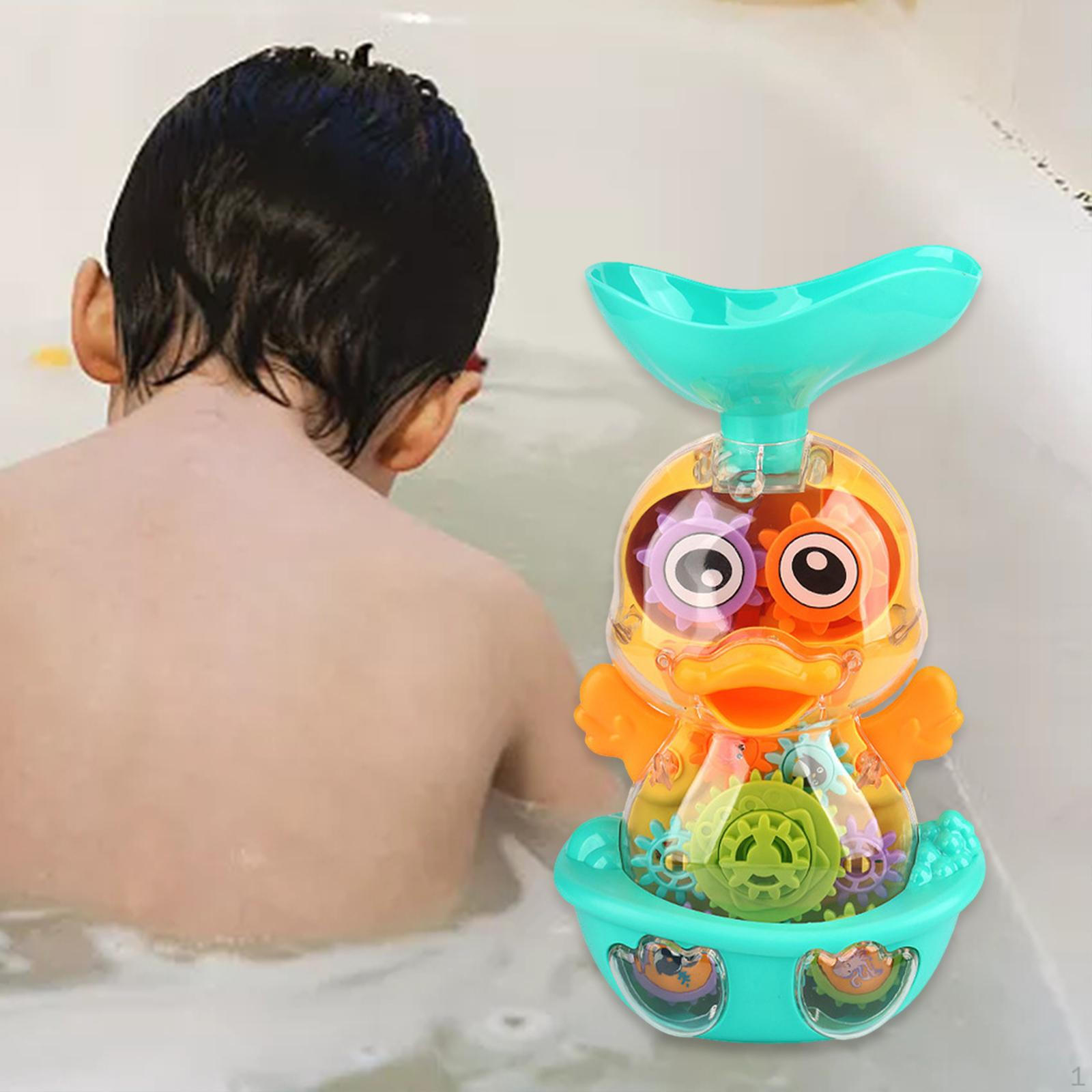 

Duck Bath Toys Bathtub Toys, Interactive Swimming Water with Suction Cup