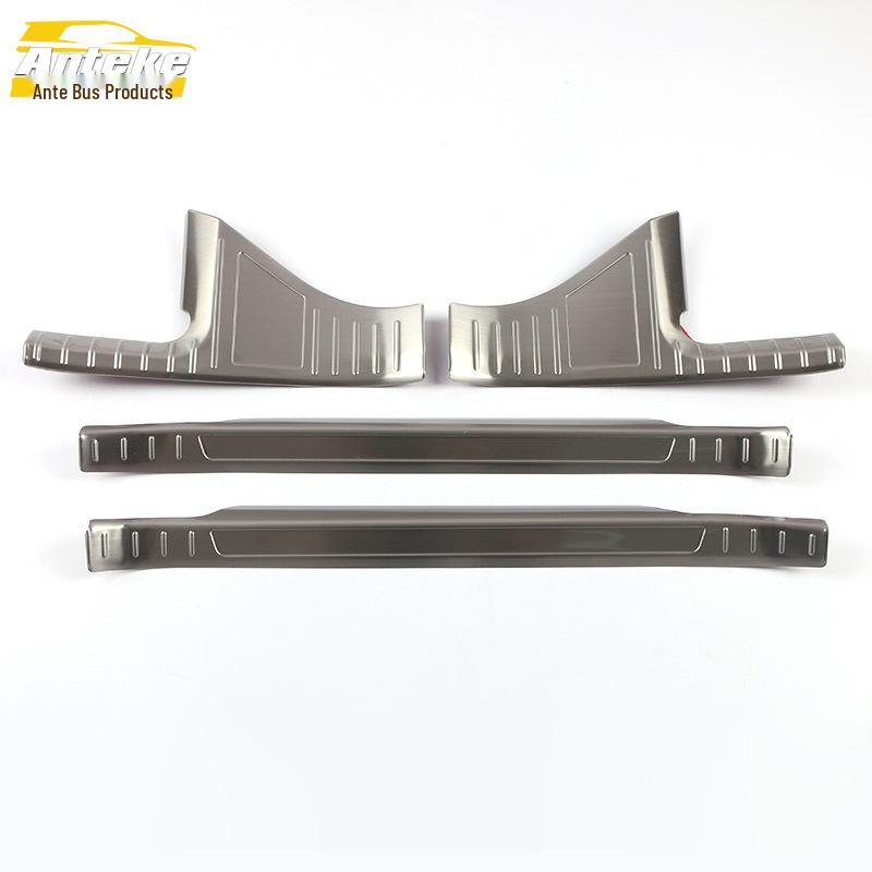 Borgward BX5 Stainless Steel Sill Strips: Anti-Scratch Scuff Protection Welcome Pedal Accessories