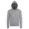 SOLS Felpa con cappuccio da uomo in tinta unita con zip Stone