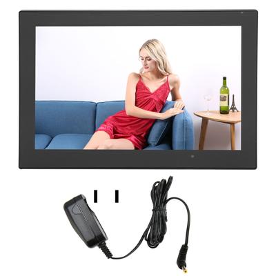 10.1 Inch WiFi Digital Photo Frame IPS Touch Screen 16GB Storage Auto Rotation Smart Electronic