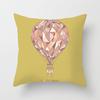 Ins Homewares Dusk Trees Sofa Car Pillow Cover Office Cushion Cover