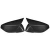 Carbon Fiber Pattern Rearview Mirror Cover for Infiniti Q50 - Gloss Black