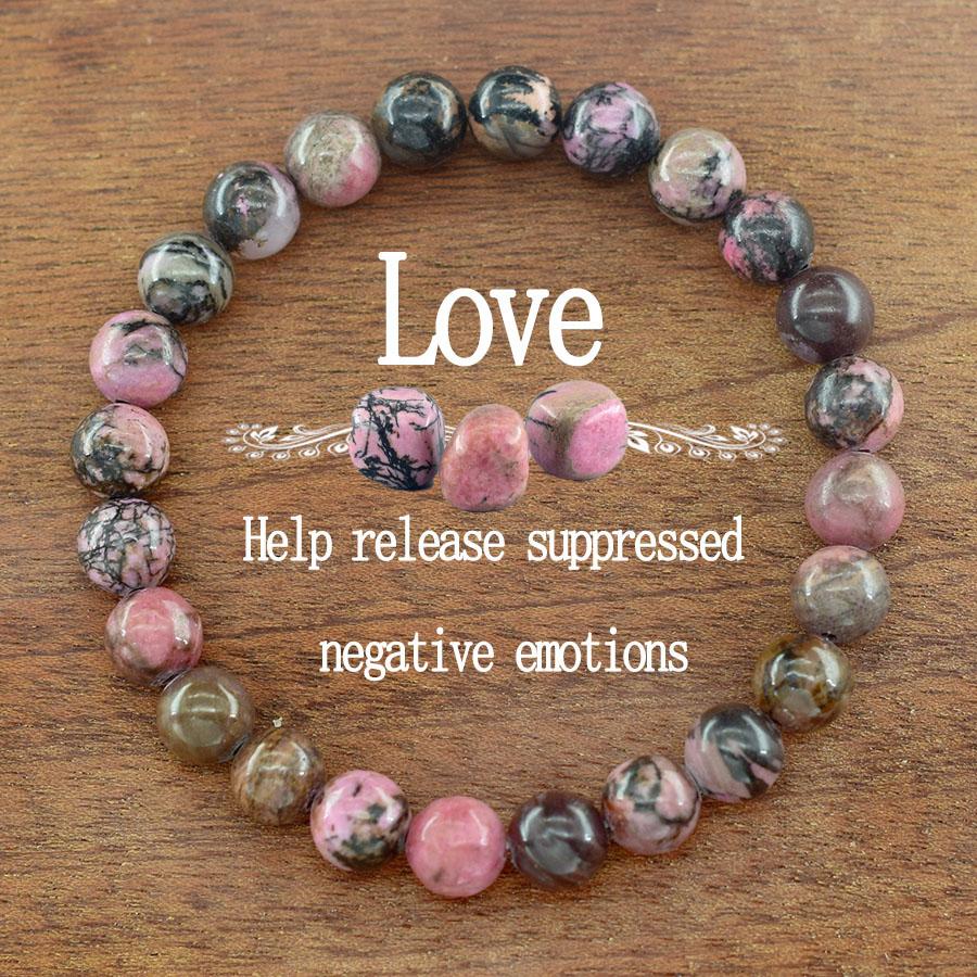 Natürliches Blaues Sandstein Runder Perlen Armband für Mann Mode Vintage Natürlicher Kristall Achat Schmuck für Frauen Yoga Meditation Geschenk