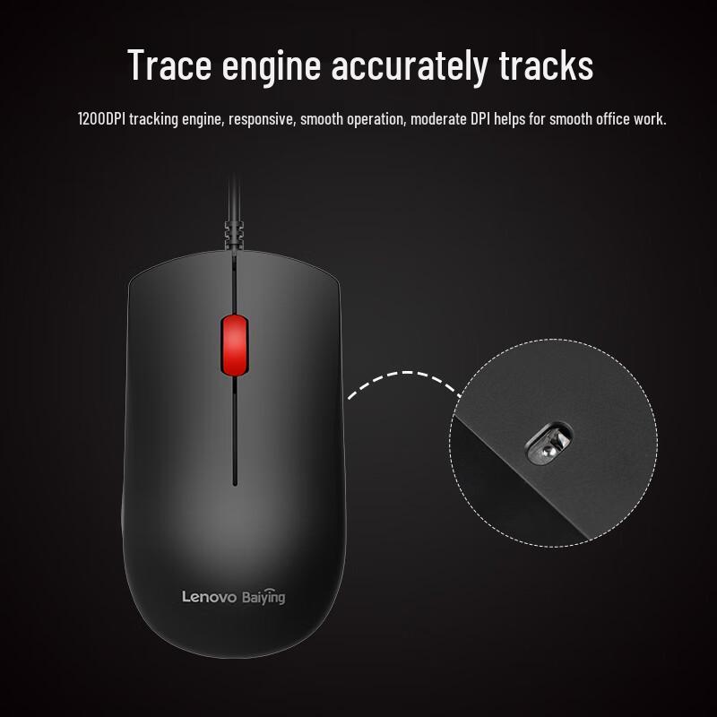 Lenovo Wired Keyboard and Mouse Combo