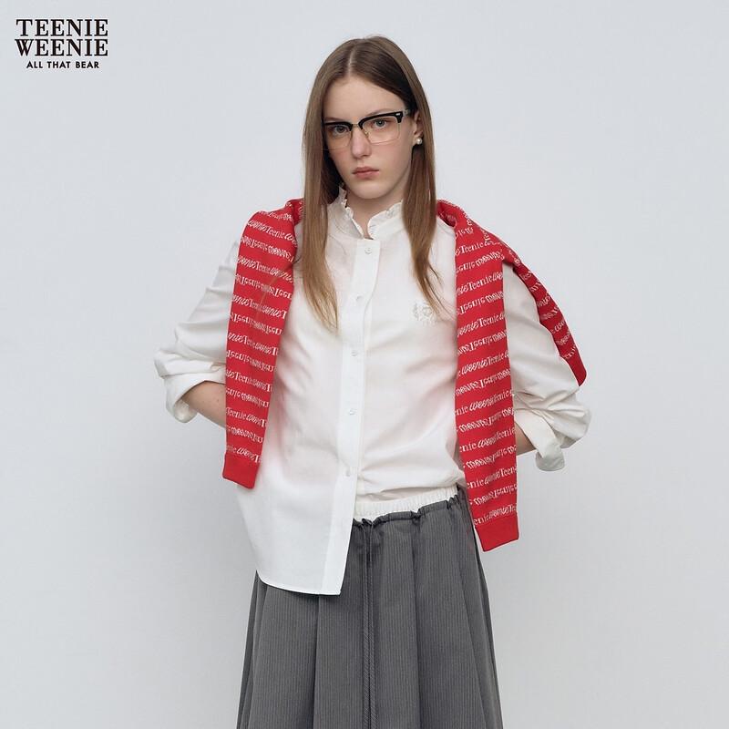 Teenie Weenie Women s Bear Letter Shirt S