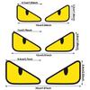 2Pcs Motorcycle Devil Eye Sticker Waterproof Helmet Sticker for Motorbike Car Window Body Decoration Stickers Decals Vinyl
