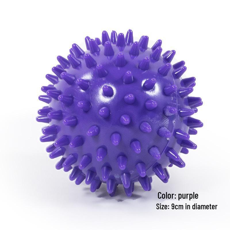 Cross-Border PVC Spike Massage Ball for Yoga, Fitness, Fascia, Sole, and Muscle Relaxation
