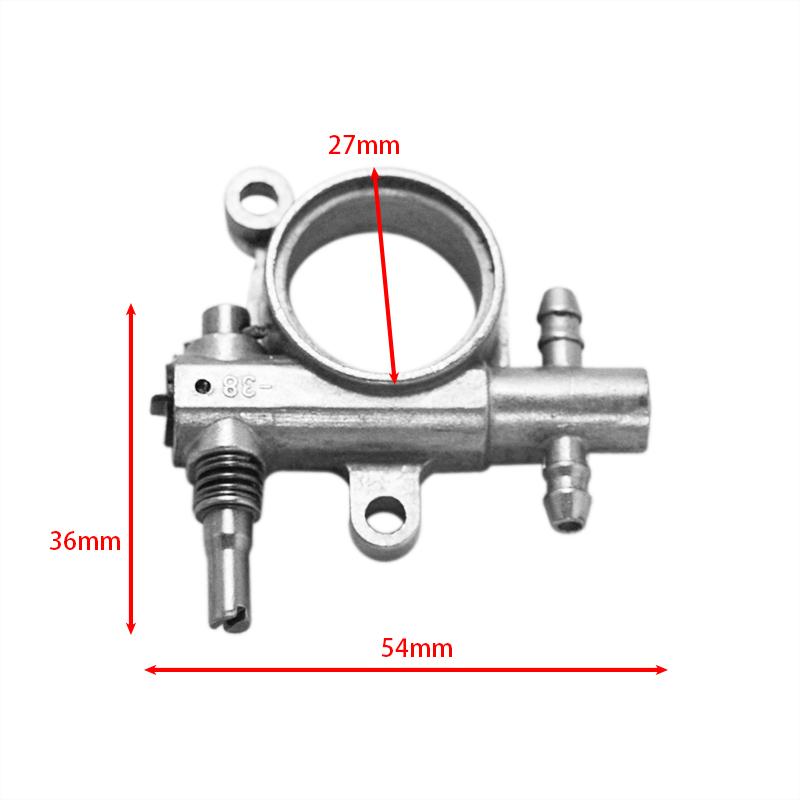 2500/3800 Chainsaw Oil Pump With Worm Replacement Drive Gear Fits For Chain Saw 25CC/38CC Gasoline Chainsaw Spare Part