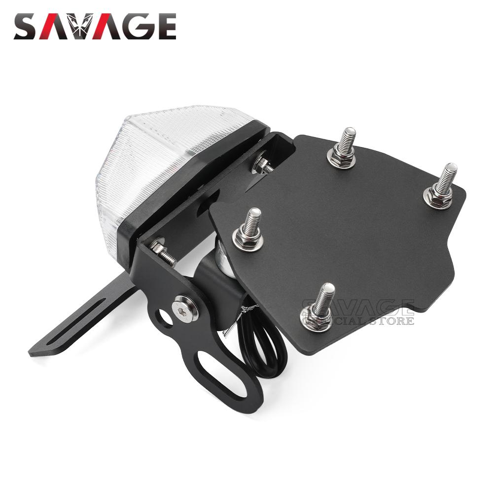 License Plate Holder LED Tail Light For HONDA NC750X NC750S NC700S NC700X Motorcycle Tail Tidy Fender Eliminator NC700 NC750 S/X